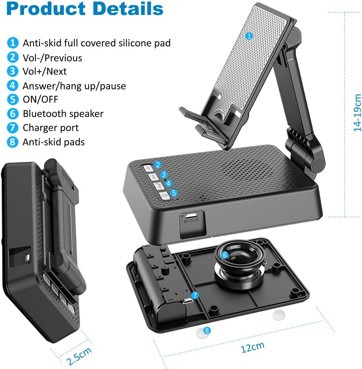 Sleek Sound Desk Stand