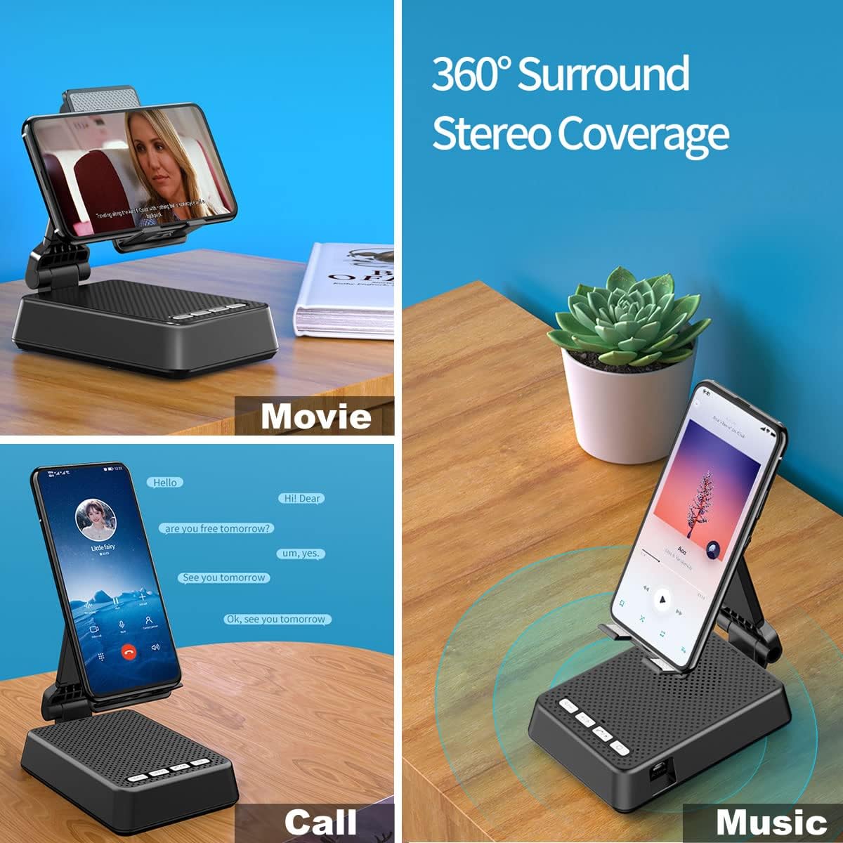 Sleek Sound Desk Stand
