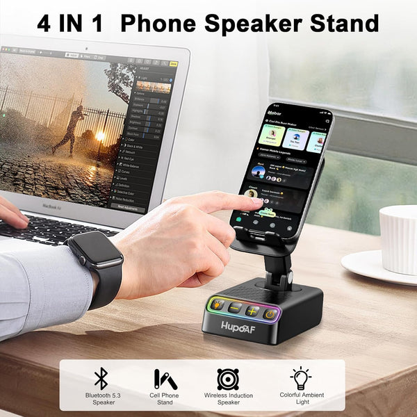 Smart Speaker Phone Stand